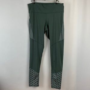 C9 by Champion Sage Floral Patterned Full Length Athletic Leggings Size XL